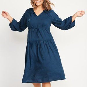 Old Navy Women's Flowy Blue Dress